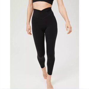 OFFLINE By Aerie Real Me High Waisted Crossover Legging Black Medium